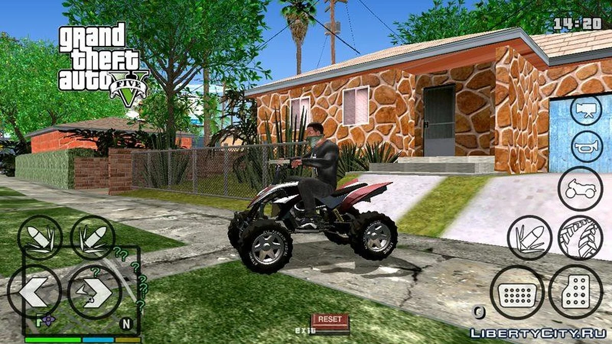 Real Quad Bike GTA 5 - Quad Bike from GTA 5 / GTA San Andreas (iOS, Android)