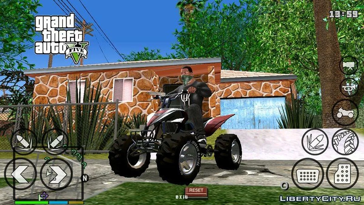 Real Quad Bike GTA 5 - Quad Bike from GTA 5 / GTA San Andreas (iOS, Android)