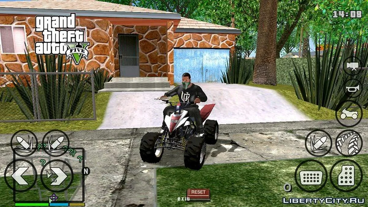Real Quad Bike GTA 5 - Quad Bike from GTA 5 / GTA San Andreas (iOS, Android)