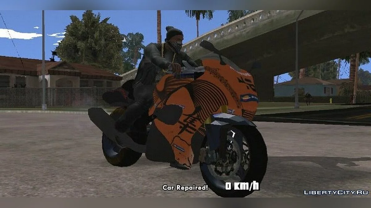 Suzuki Hayabusa 1300 2008 / GTA San Andreas (iOS, Android)