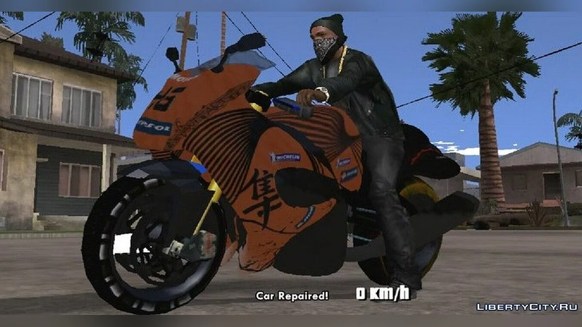 Suzuki Hayabusa 1300 2008 / GTA San Andreas (iOS, Android)