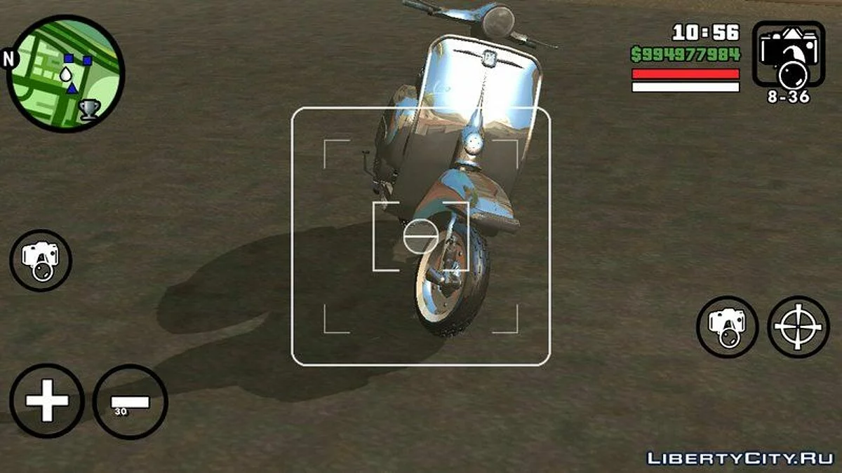 Vespa 50 1972 / GTA San Andreas (iOS, Android)