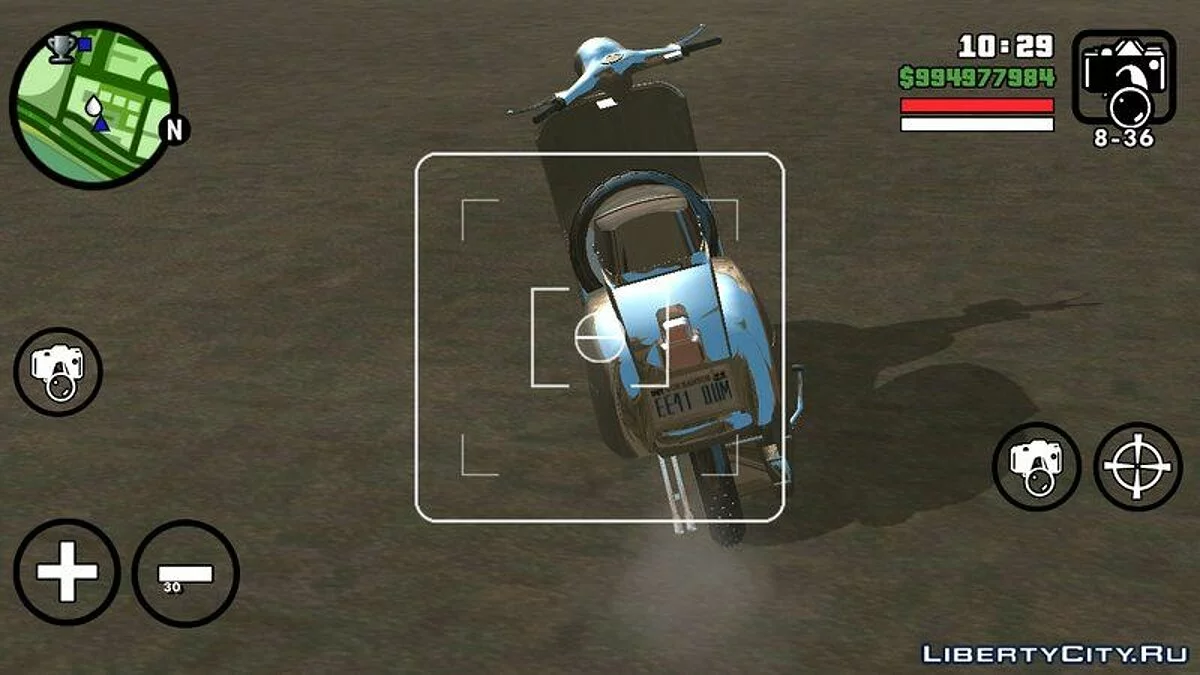 Vespa 50 1972 / GTA San Andreas (iOS, Android)
