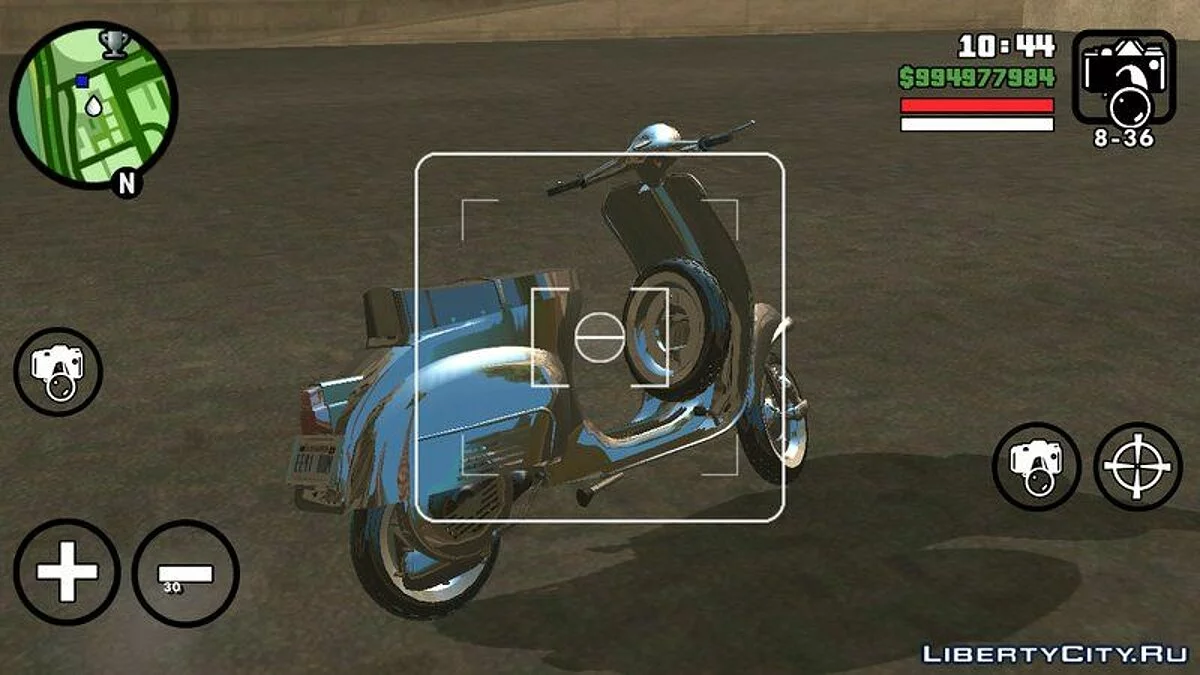 Vespa 50 1972 / GTA San Andreas (iOS, Android)