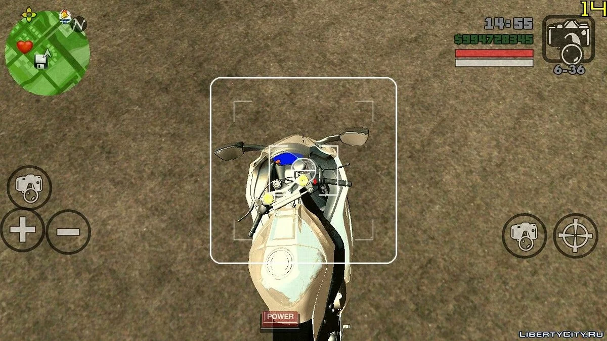 Yamaha R6 and Kawasaki Ninja ZX10R / GTA San Andreas (iOS, Android)