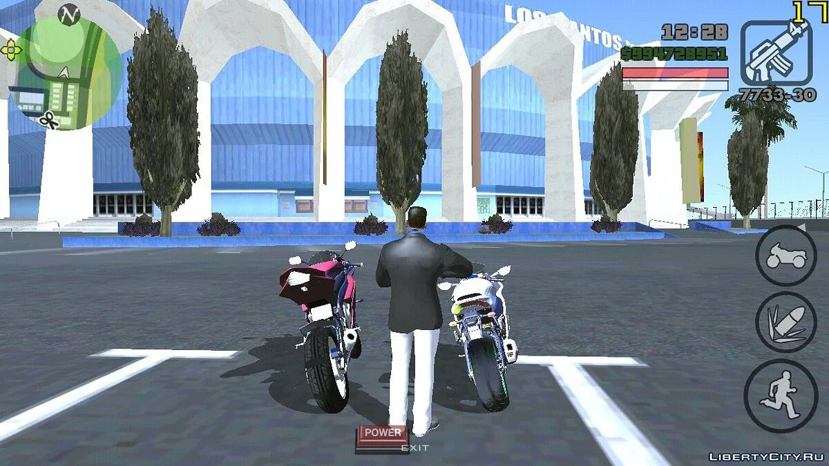 Yamaha R6 and Kawasaki Ninja ZX10R / GTA San Andreas (iOS, Android)