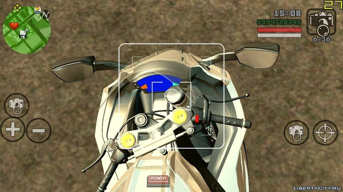 Yamaha R6 and Kawasaki Ninja ZX10R / GTA San Andreas (iOS, Android)