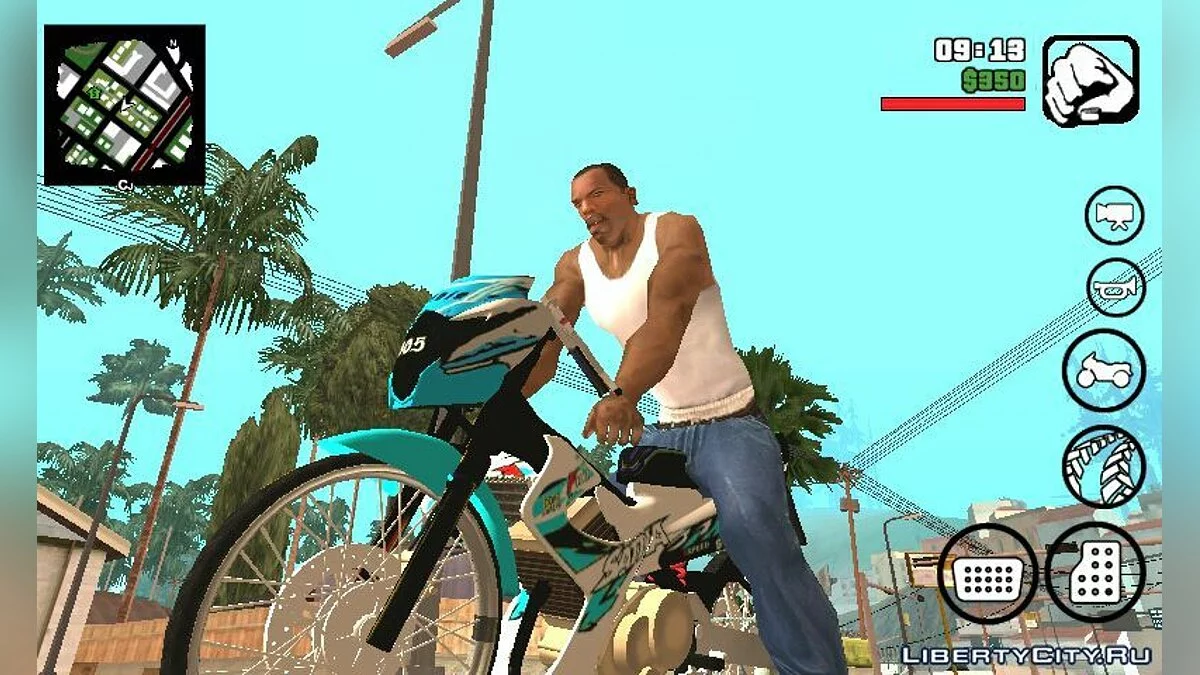 Satria FU Новий 150 / GTA San Andreas (iOS, Android)