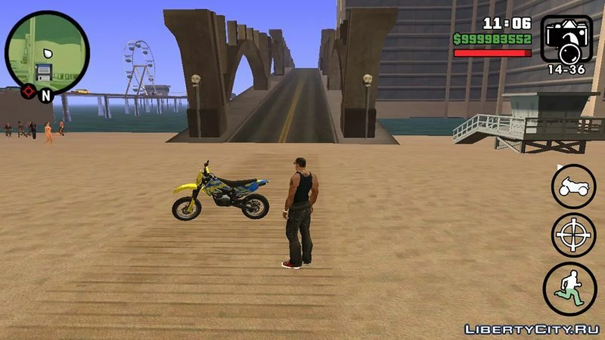 Sanchez from GTA 5 / GTA San Andreas (iOS, Android)