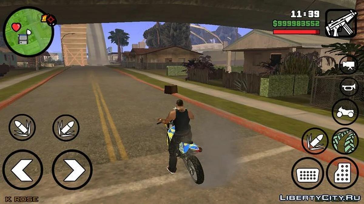 Sanchez from GTA 5 / GTA San Andreas (iOS, Android)