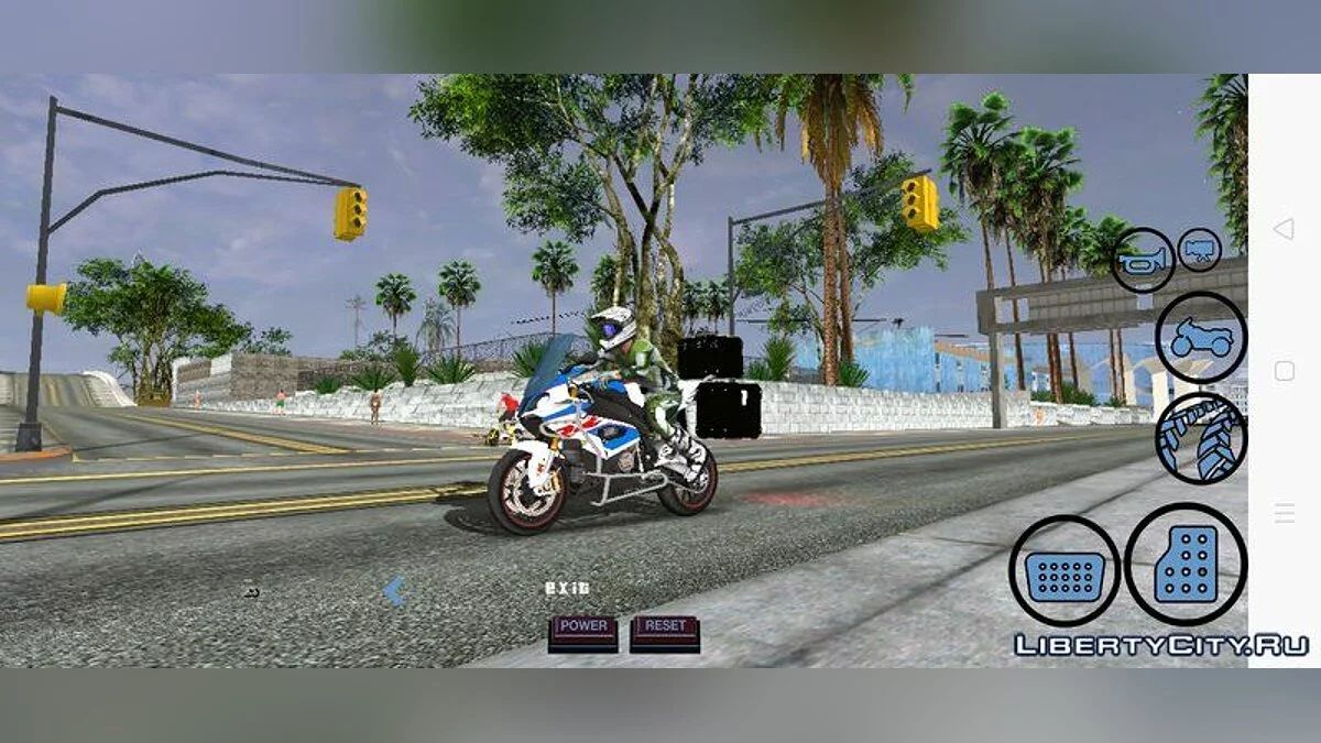 Modifikasi Touring BMW S1000RR / GTA San Andreas (iOS, Android)