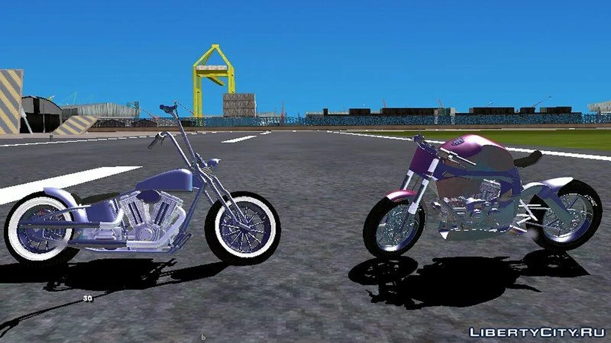 Pack de motos de GTA 5 / GTA San Andreas (iOS, Android)
