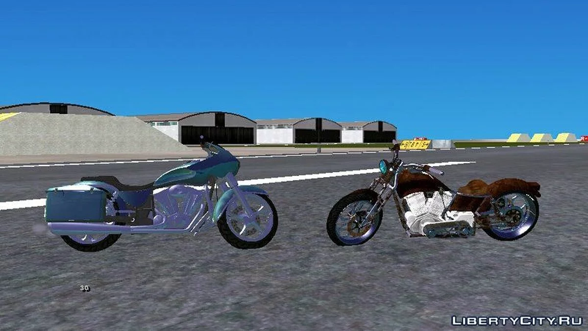 Pack de motos de GTA 5 / GTA San Andreas (iOS, Android)