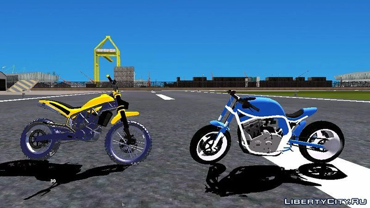 Pack de motos de GTA 5 / GTA San Andreas (iOS, Android)