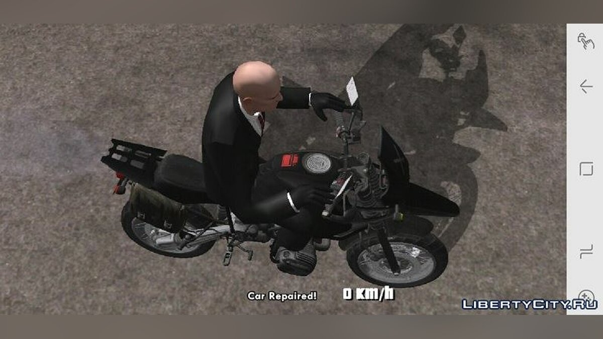 Motorcycle from the game PUBG for GTA San Andreas
