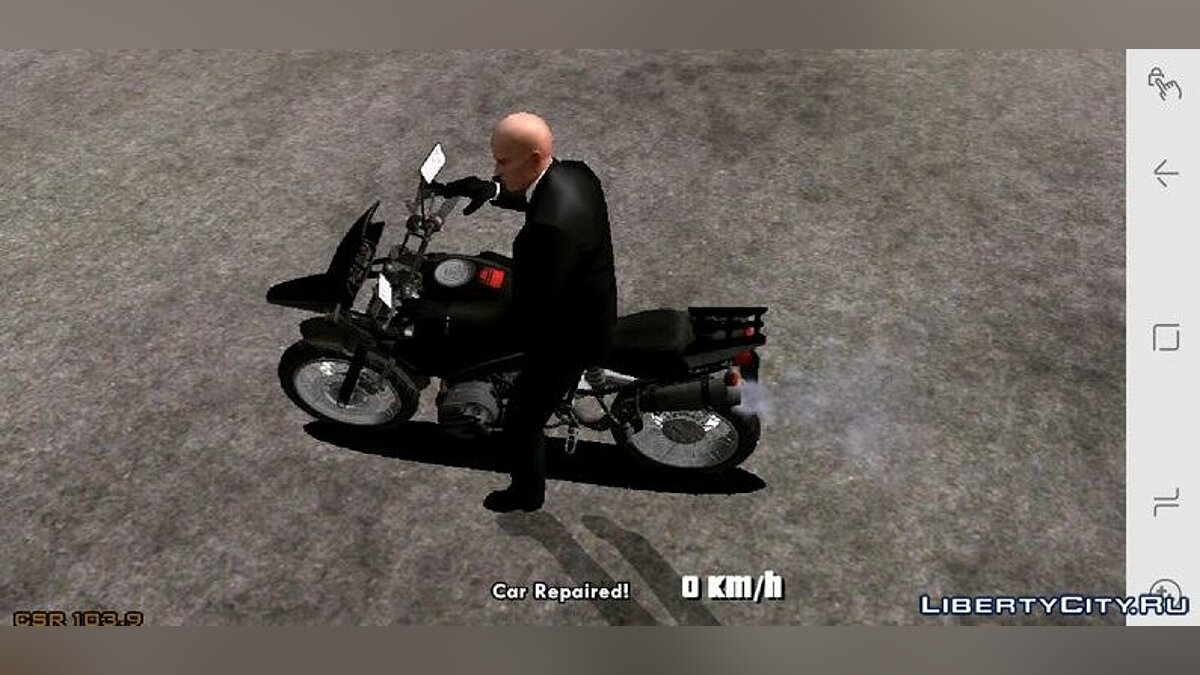 Motorcycle from the game PUBG for GTA San Andreas