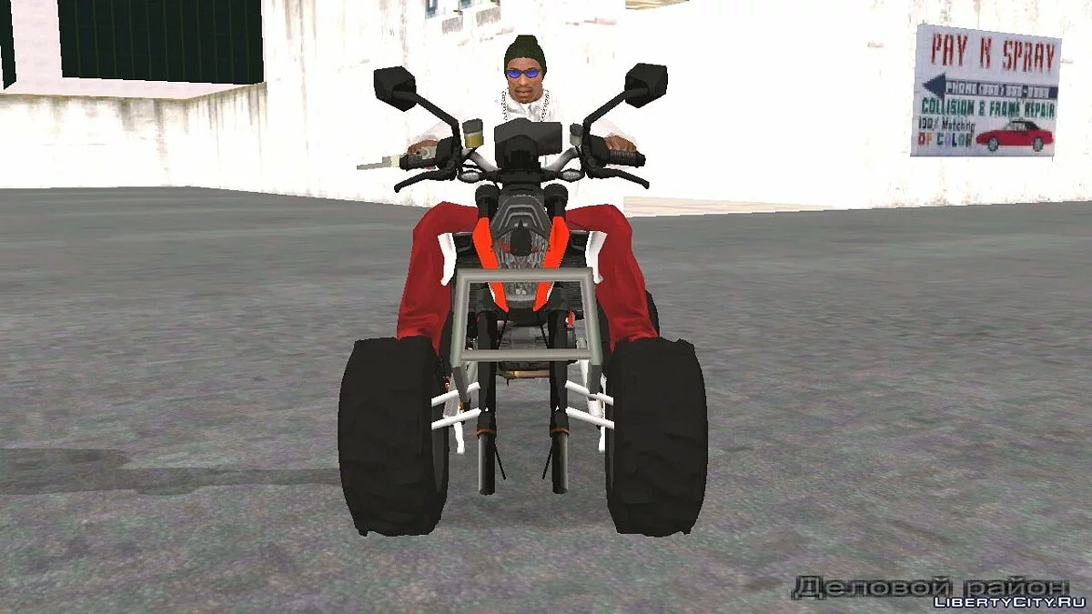 Cuatrimoto de Asfalto / GTA San Andreas (iOS, Android)