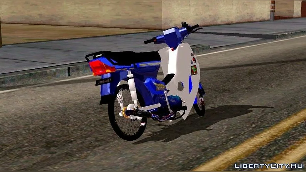 Honda EX5 Biru / GTA San Andreas (iOS, Android)