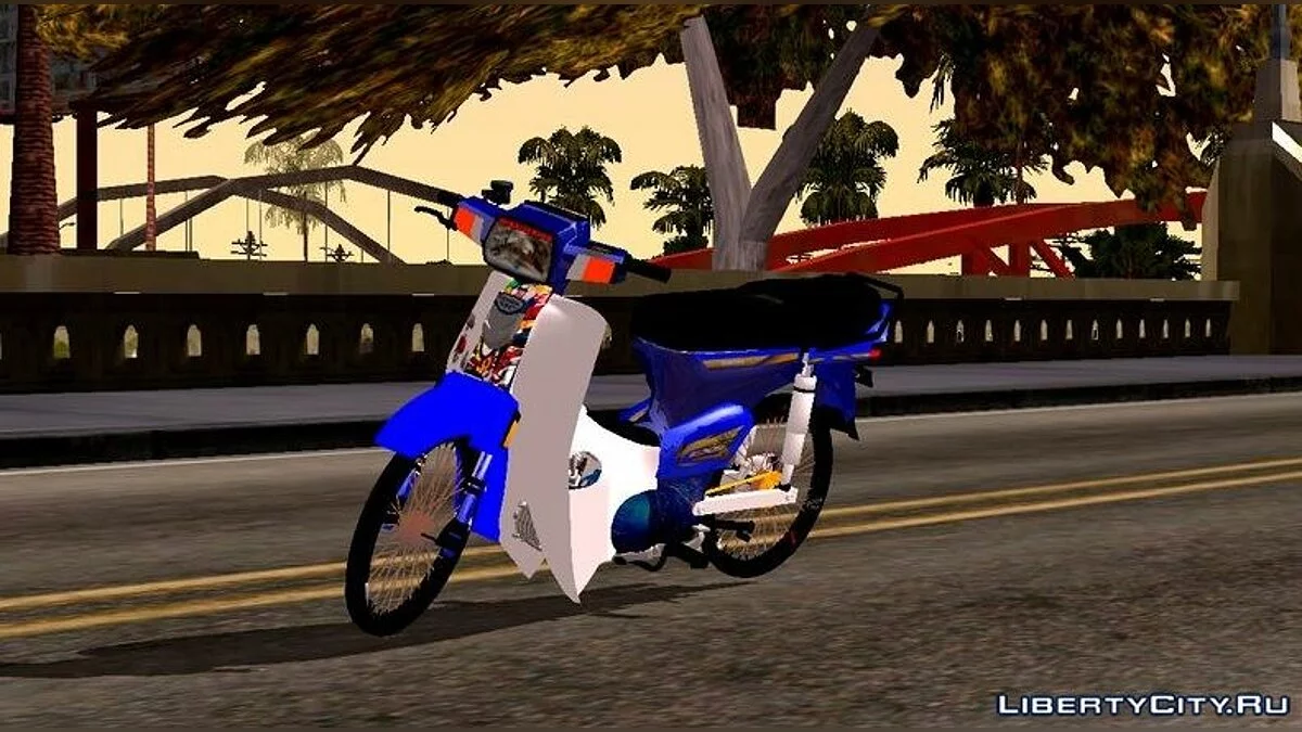 Honda EX5 Biru / GTA San Andreas (iOS, Android)