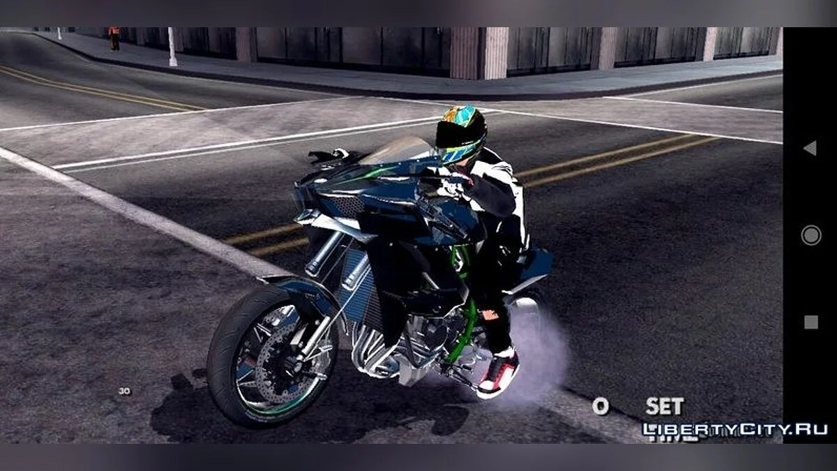 Kawasaki Ninja H2R / GTA San Andreas (iOS, Android)