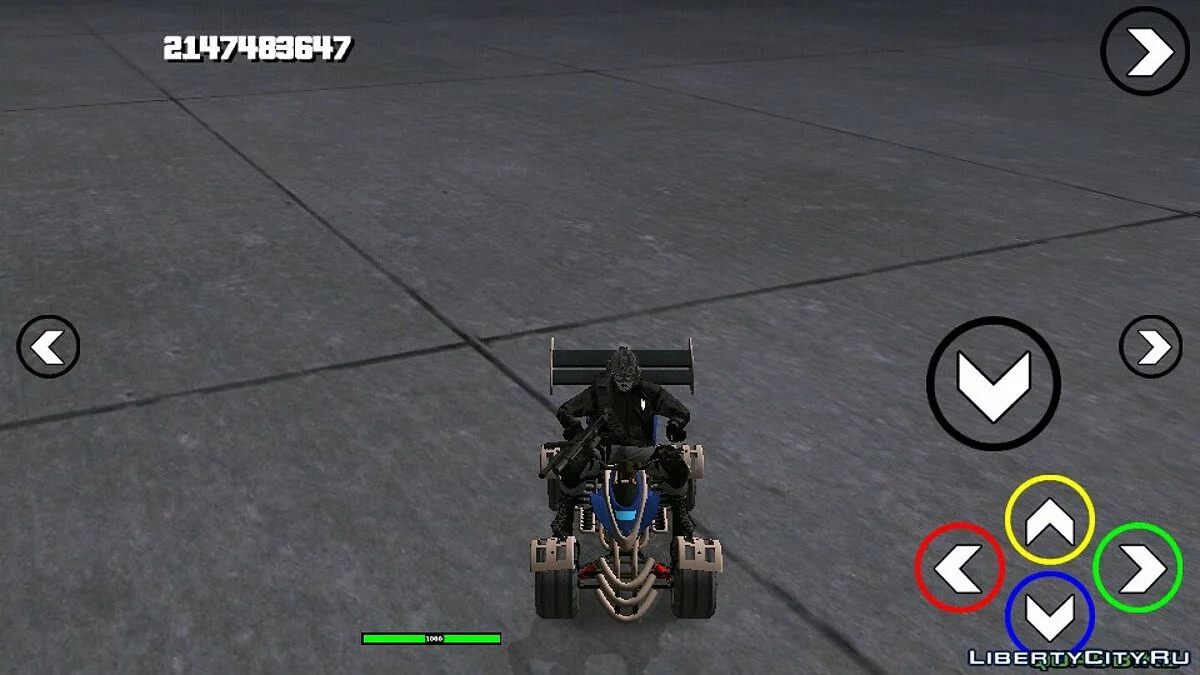 Квадроцикл з GTA 5 (тільки DFF) / GTA San Andreas (iOS, Android)