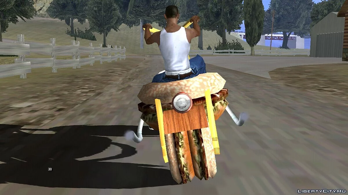 Бургер мотоцикл / GTA San Andreas (iOS, Android)