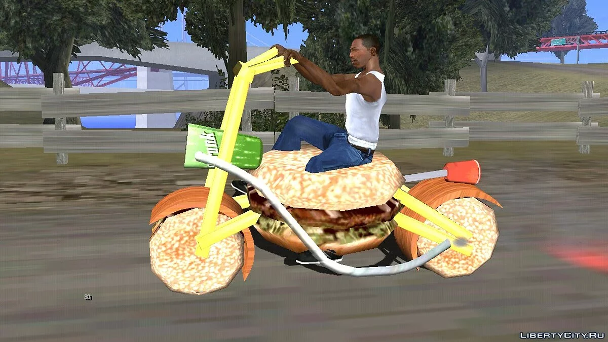 Бургер мотоцикл / GTA San Andreas (iOS, Android)