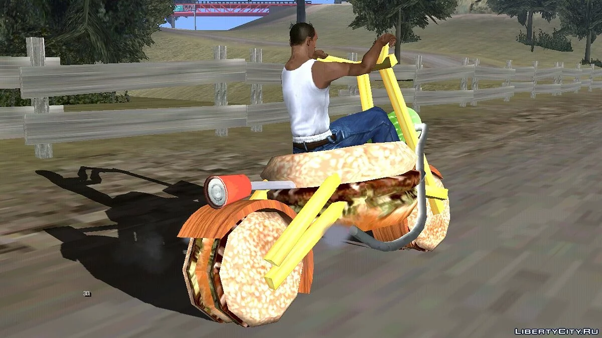 Бургер мотоцикл / GTA San Andreas (iOS, Android)