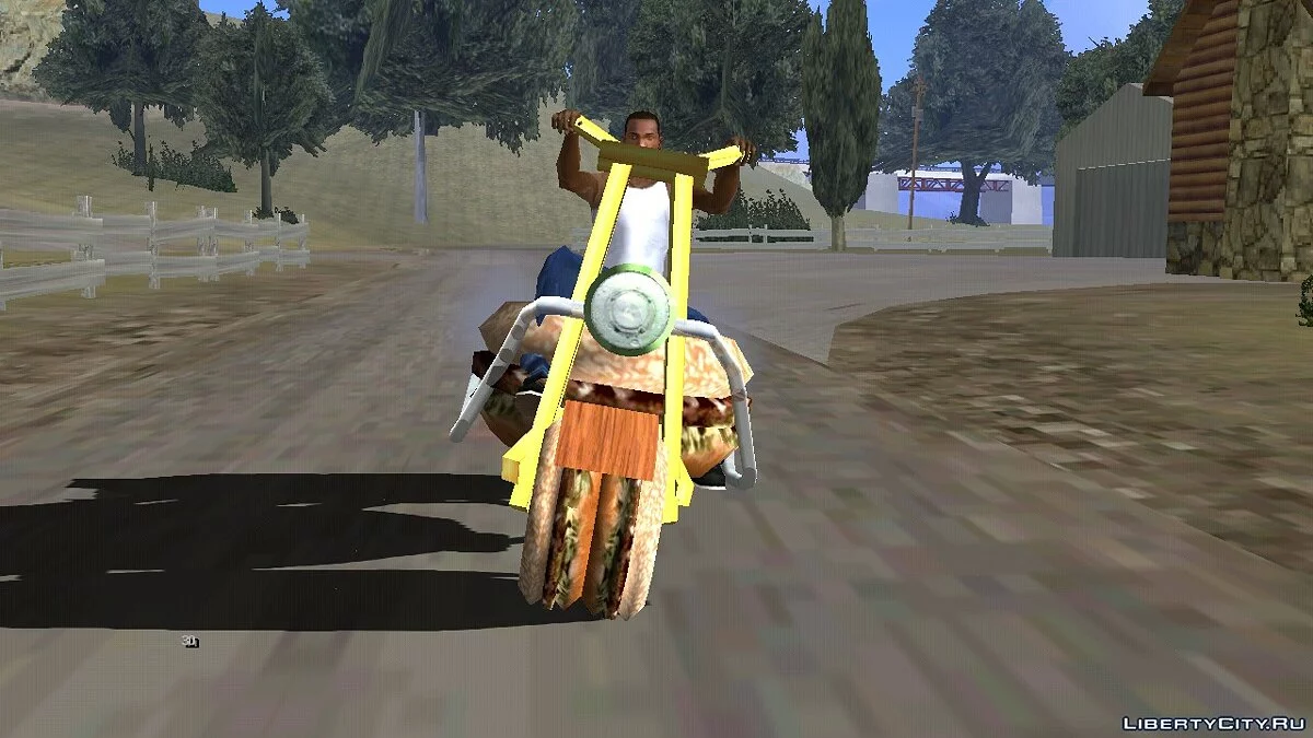 Бургер мотоцикл / GTA San Andreas (iOS, Android)