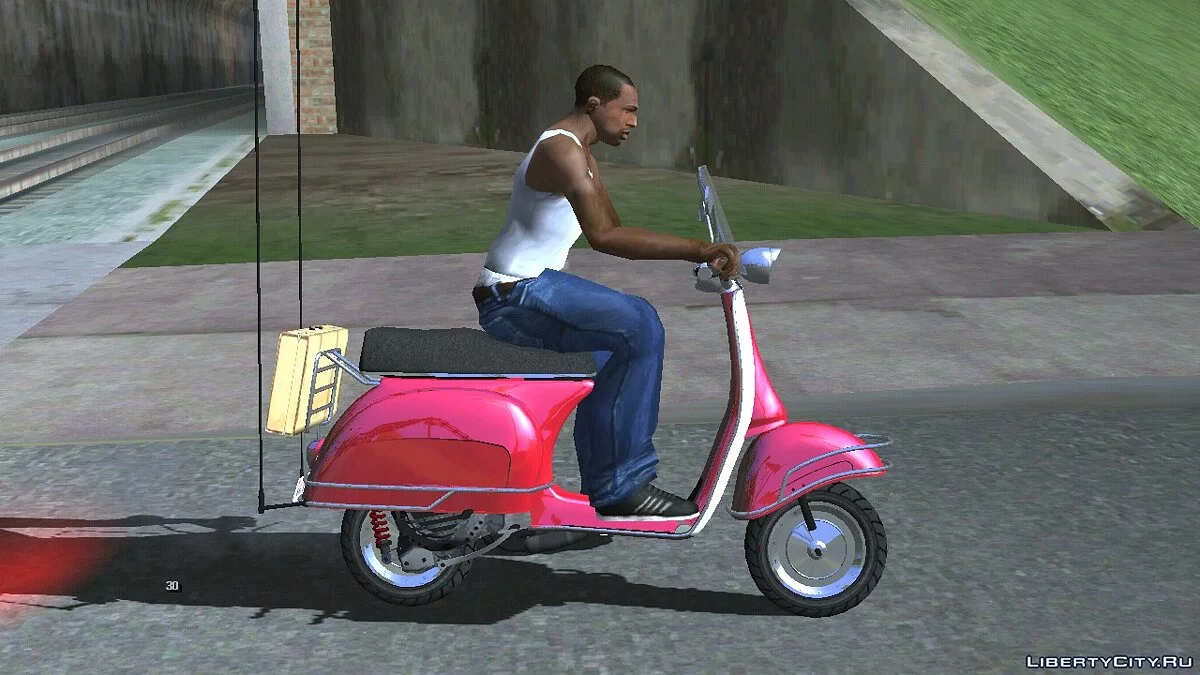 Pegassi Faggio from GTA 5 / GTA San Andreas (iOS, Android)