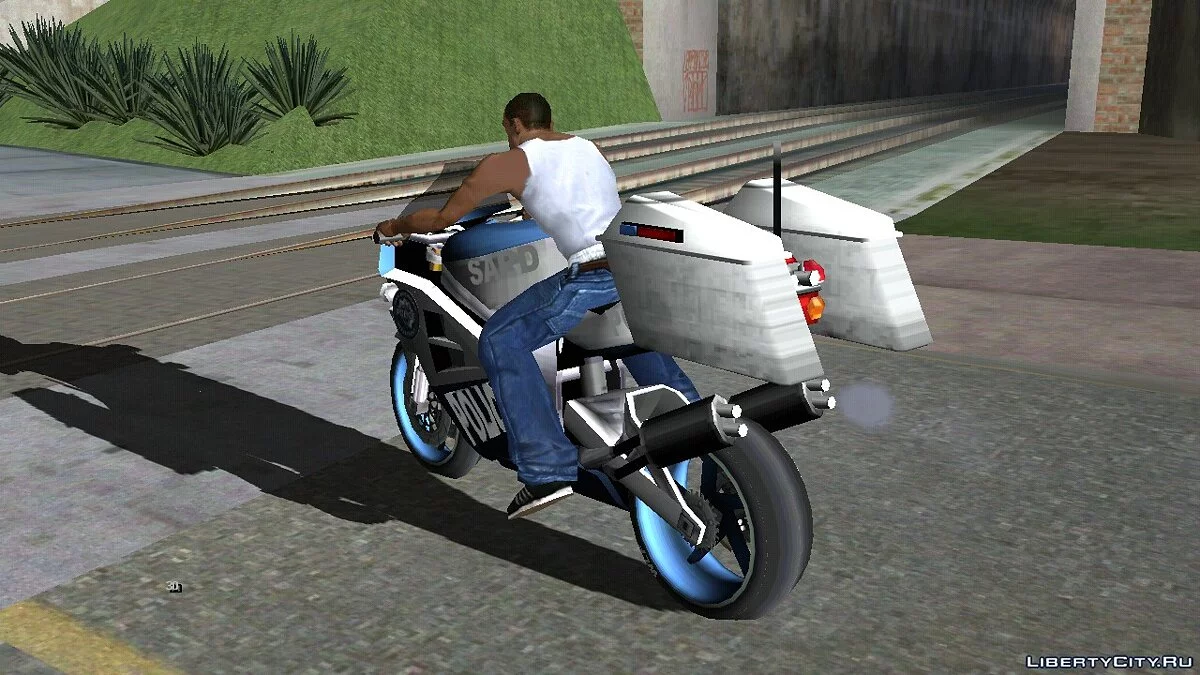 Police Bike (DFF Only) / GTA San Andreas (iOS, Android)