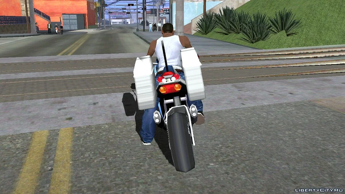 Police Bike (DFF Only) / GTA San Andreas (iOS, Android)
