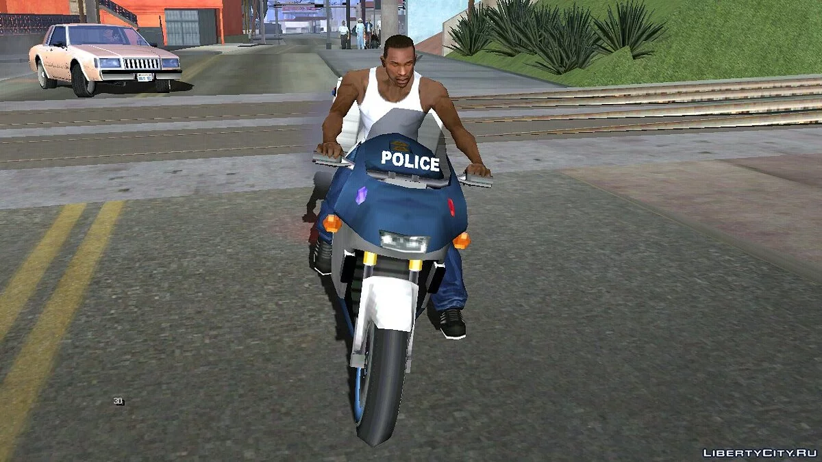 Police Bike (DFF Only) / GTA San Andreas (iOS, Android)