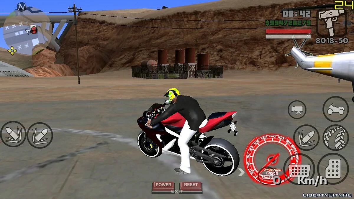 Yamaha R1 / GTA San Andreas (iOS, Android)