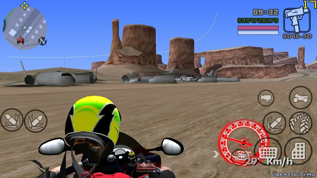 Yamaha R1 / GTA San Andreas (iOS, Android)