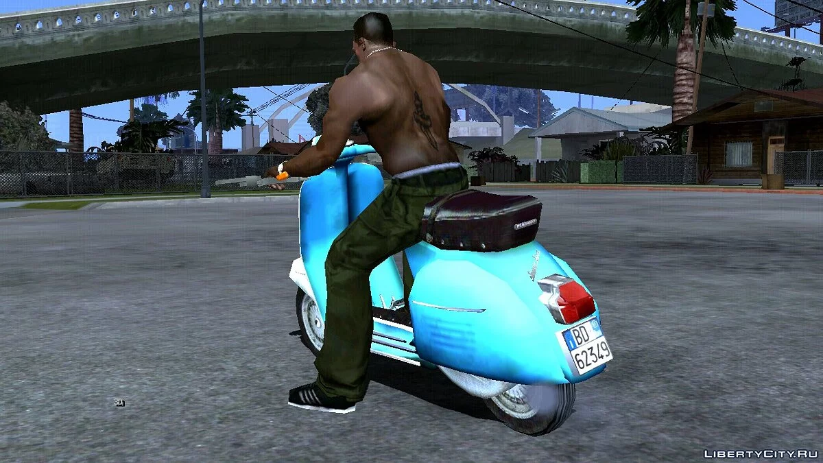 Vespa 180 SuperSport / GTA San Andreas (iOS, Android)