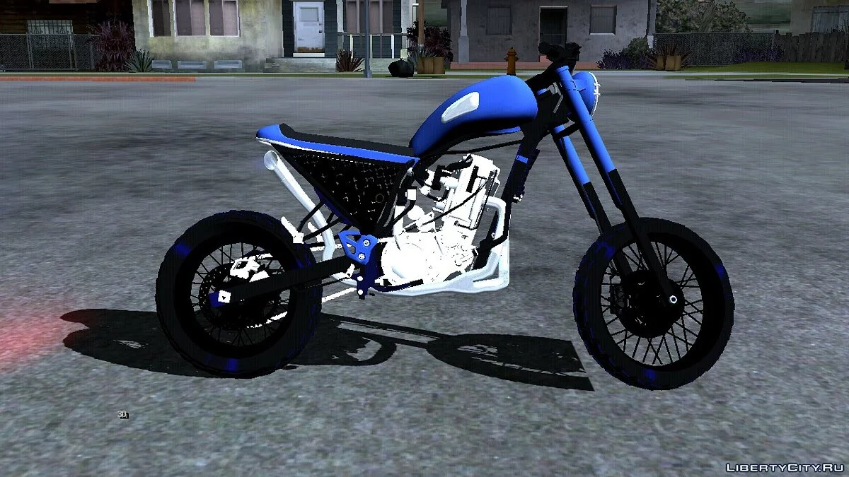 Yamaha XT660 Scrambler / GTA San Andreas (iOS, Android)