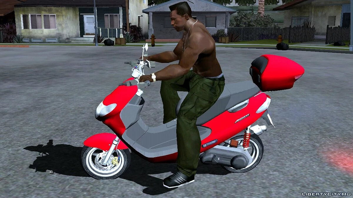 سكوتر سوزوكي / GTA سان أندرياس (iOS، أندرويد)