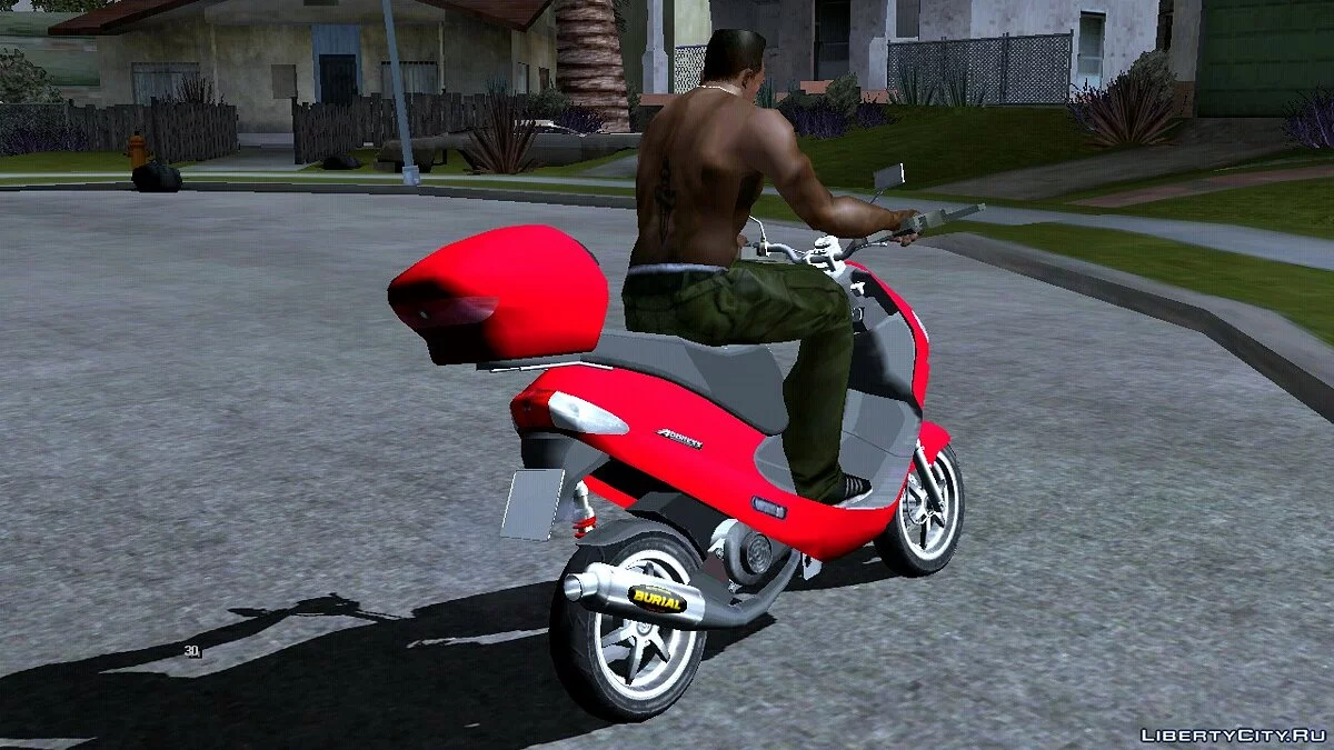 سكوتر سوزوكي / GTA سان أندرياس (iOS، أندرويد)