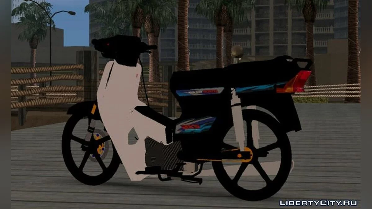 Honda Ex5 Hitam High Power v2 / GTA San Andreas (iOS, Android)