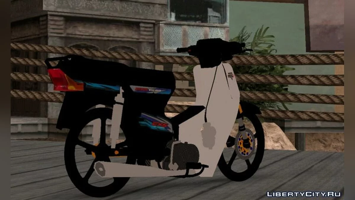 Honda Ex5 Hitam High Power v2 / GTA San Andreas (iOS, Android)