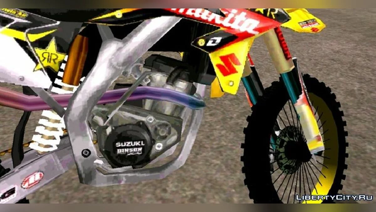 Suzuki RM-Z 450 / GTA San Andreas (iOS, Android)