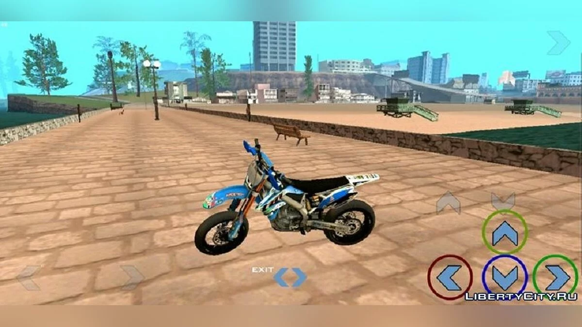 TM SUPERMOTO 450R / GTA San Andreas (iOS, Android)