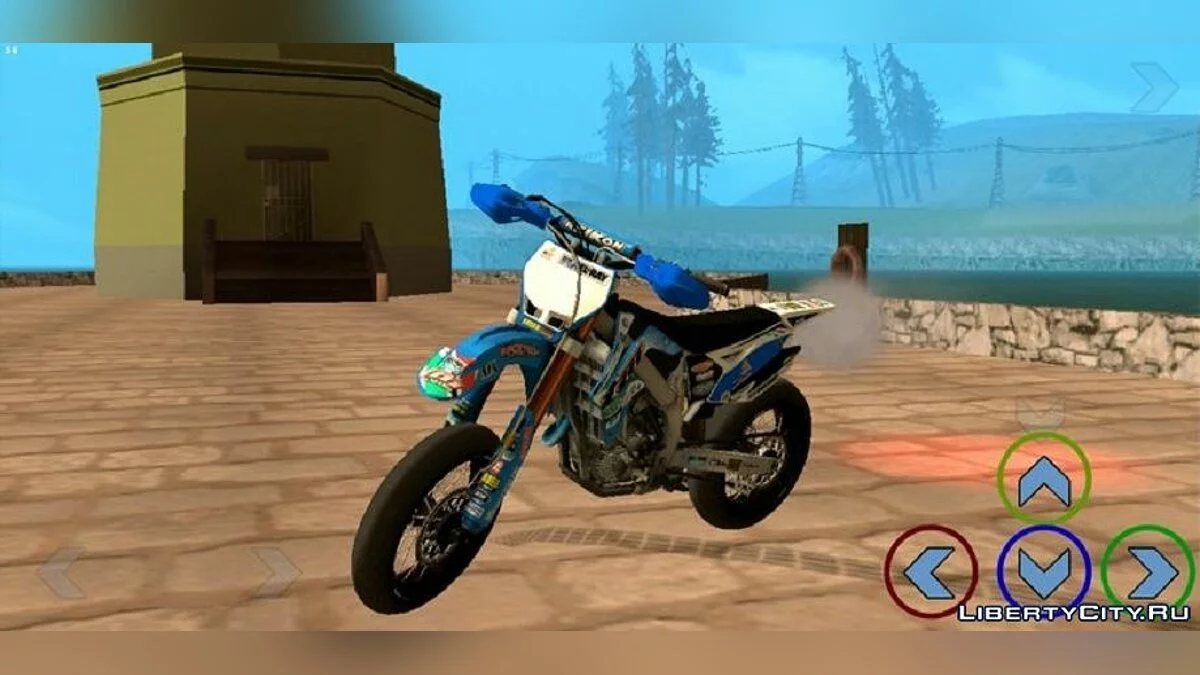 TM SUPERMOTO 450R / GTA San Andreas (iOS, Android)