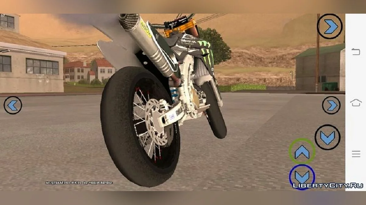 Yamaha YZ450 Supermoto / GTA San Andreas (iOS, Android)