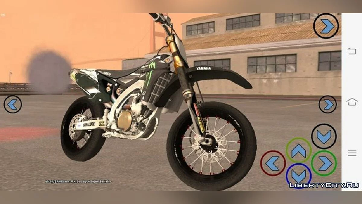 Yamaha YZ450 Supermoto / GTA San Andreas (iOS, Android)
