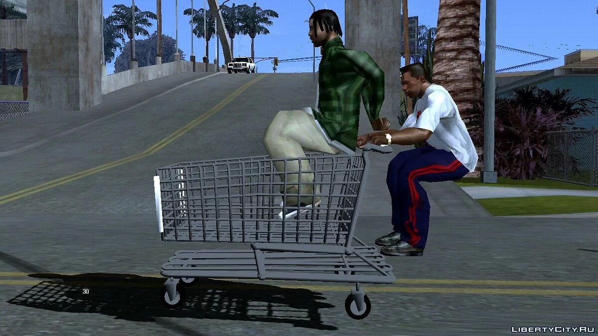 Carrito de compras / GTA San Andreas (iOS, Android)