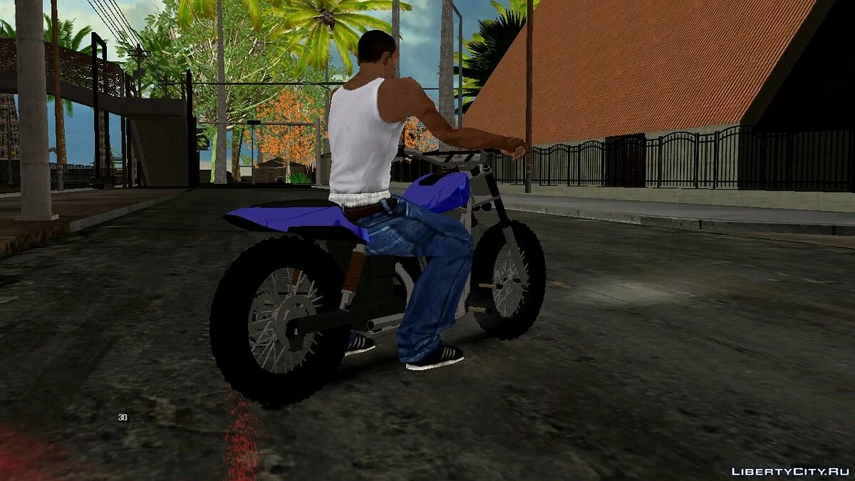Мотоцикл з GTA 5 (тільки DFF) / GTA San Andreas (iOS, Android)