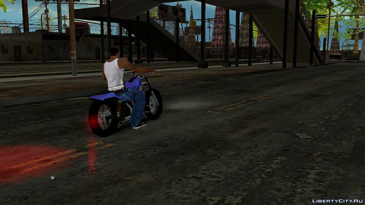 Мотоцикл з GTA 5 (тільки DFF) / GTA San Andreas (iOS, Android)