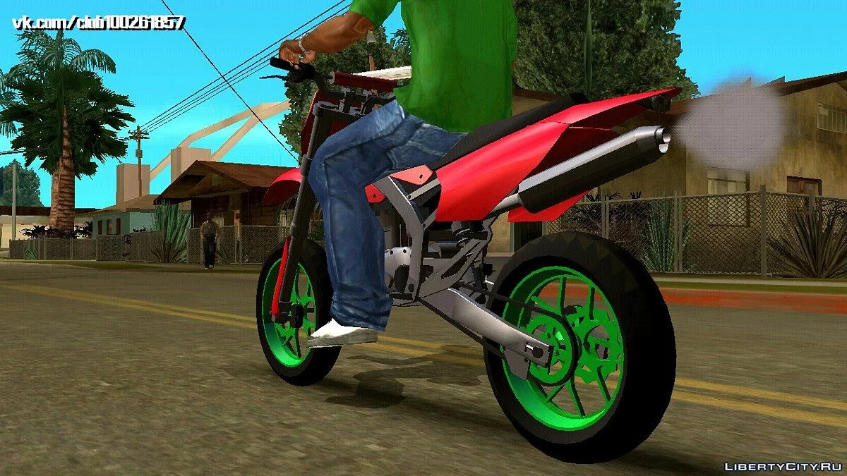 Sanchez from GTA 5 (DFF only) / GTA San Andreas (iOS, Android)
